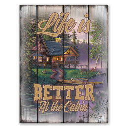 Evening on Mountain Lake